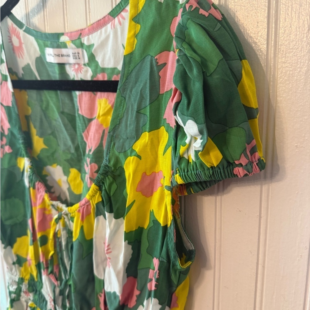 Faithfull the Brand Las Oslas Floral Print Blouse Medium - Picture 3 of 7